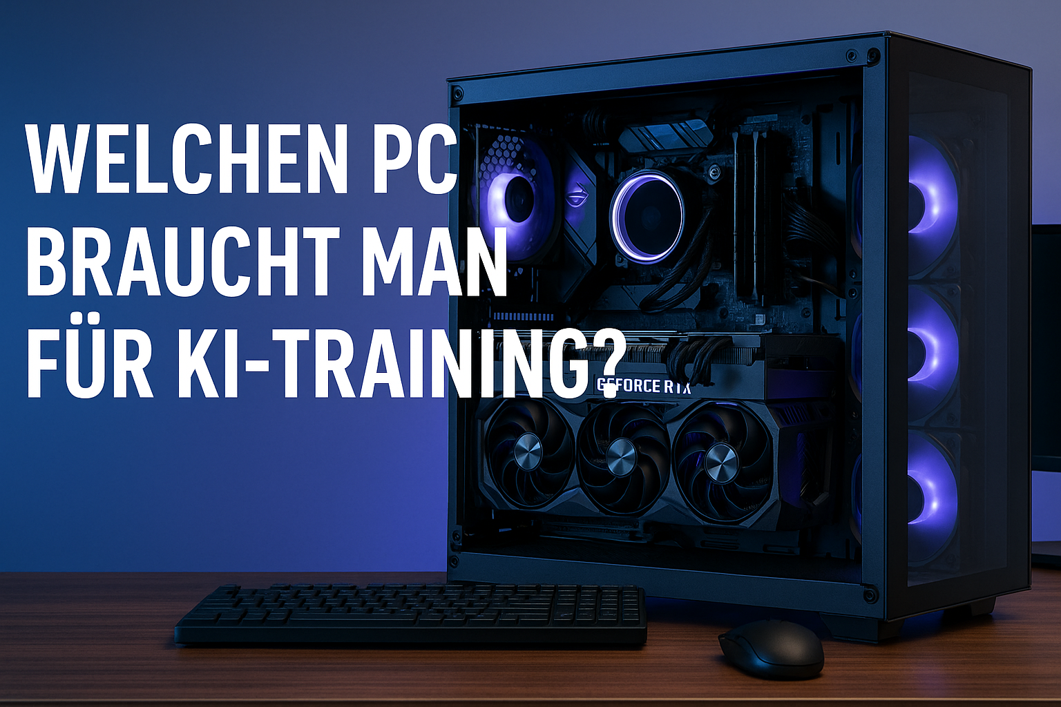 Welcher PC für KI-Training? Die optimale Hardware 2025